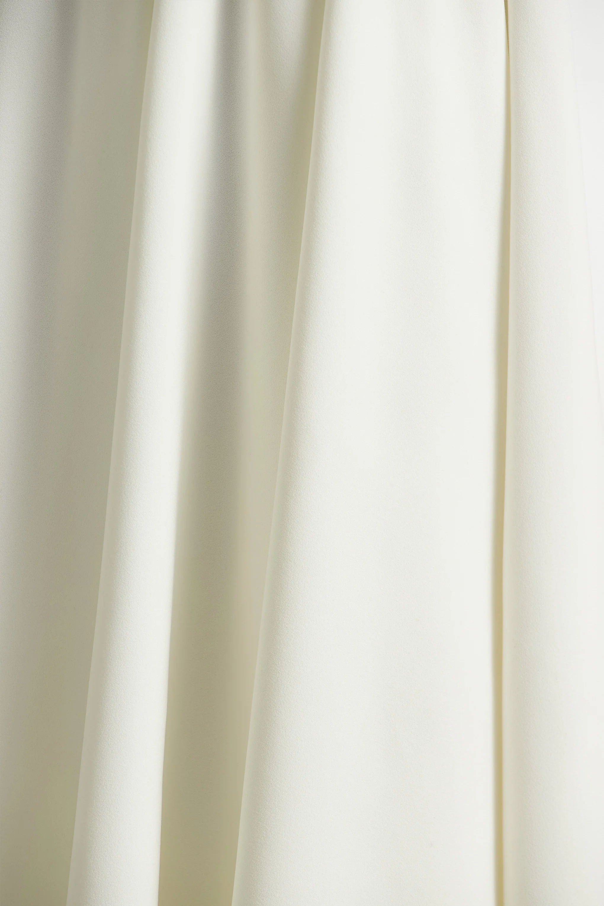 Bellamy | Robe Mi-Longue Crème à Col Rond et Manches Longues - Image 6