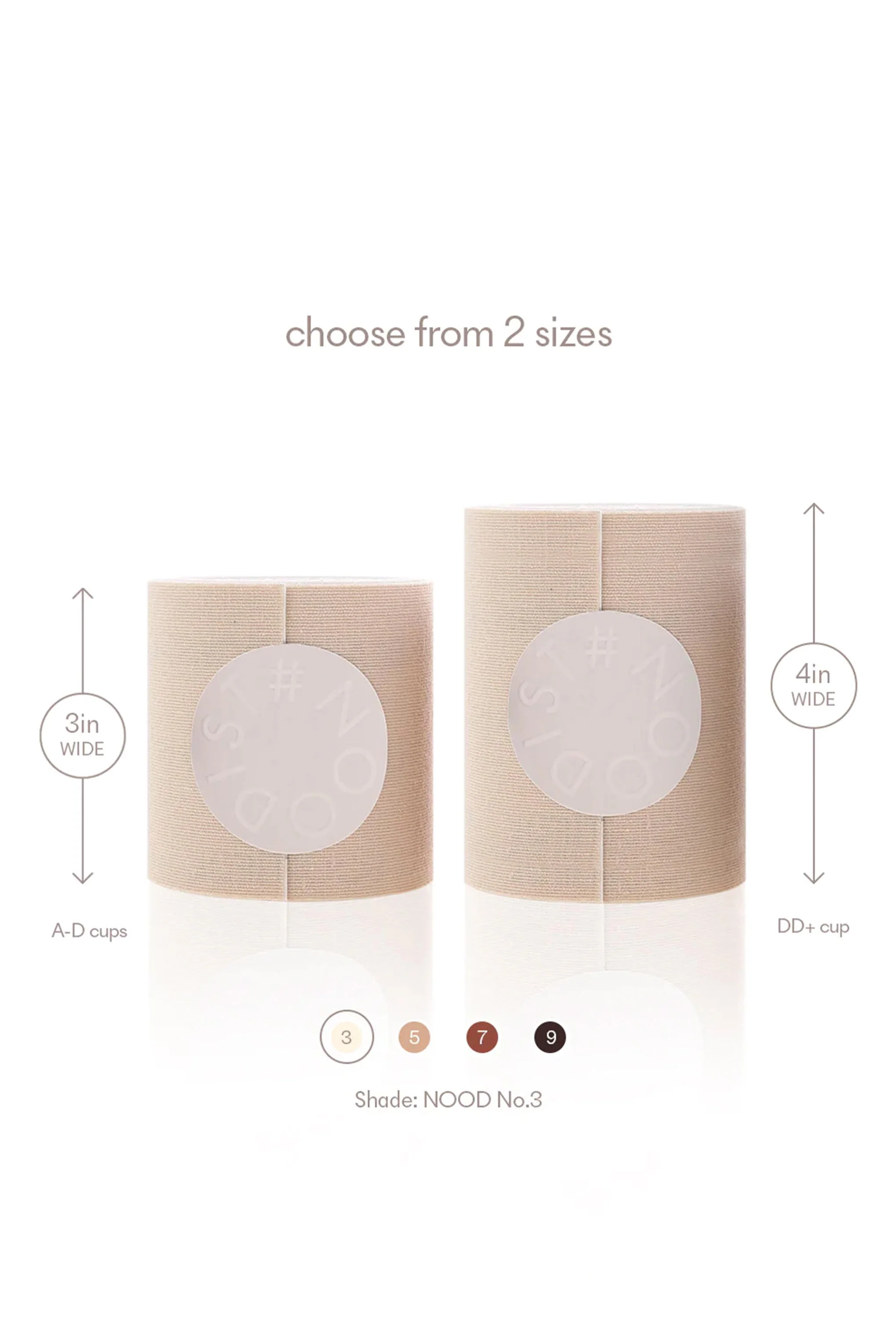 Shape Tape | NOOD ruban adhésif pour le sein  No 3 - Image 8